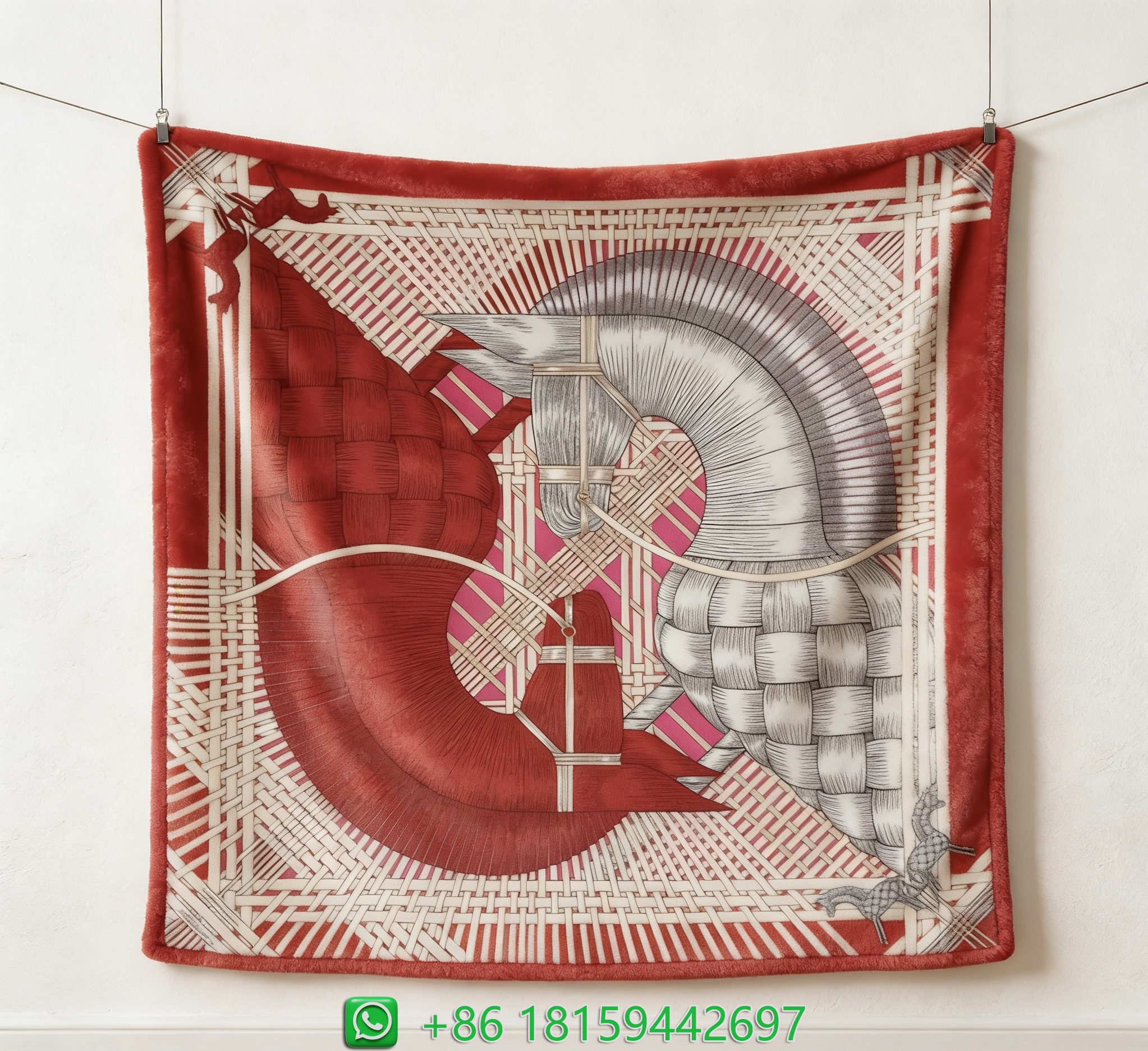 Hermes Throw Blankets